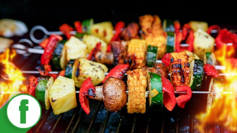 Leckere Rezepte für marinierte Gemüsespieße