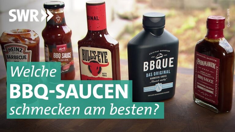 BBQ-Saucen im Supermarkt: Ein Vergleich