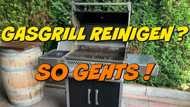 Die besten Reinigungsprodukte f&uuml;r Gasgrills